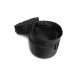 MUUD Bturn. Handgemaakt leren tas voor diverse projecten 27xØ25cm - kleur black 042.QB4443R1