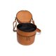 MUUD Bturn. Handgemaakt leren tas voor diverse projecten 27xØ25cm - kleur WHISKY 042.QB4443R1