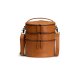 MUUD Bturn. Handgemaakt leren tas voor diverse projecten 27xØ25cm - kleur WHISKY 042.QB4443R1