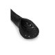 MUUD Bibi. Handgemaakt leren tashengsel 73cm - kleur black 042.QB4444