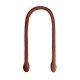 MUUD Bibi. Handgemaakt leren tashengsel 73cm - kleur Rich Brown RBROWN 042.QB4444