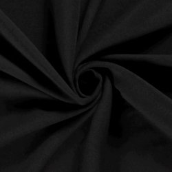 Gabardine Stretch Uni 01615 zwart 069