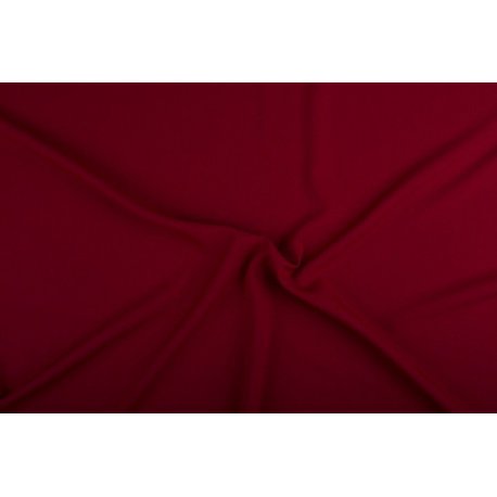 Crepe Georgette Bordeaux donkerrood 03956 018